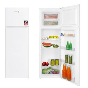Fagor 3FFJ-1667 - Frigorífico de 2 Puertas 165.5x55Cm Frío Estático Iluminación LED Clase E Blanco