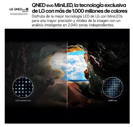 Lg 43QNED87A6D - Televisor de 43 pulgadas QNED evo Smart TV 4K - Imagen 3