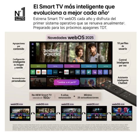 Lg 43QNED87A6D - Televisor de 43 pulgadas QNED evo Smart TV 4K - Imagen 7