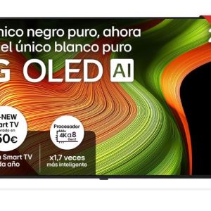 LG OLED55B56LA - Televisor Smart TV 4K OLED Procesador Inteligente a8 AI Processor 4K Gen 2 55"
