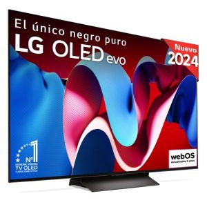 LG OLED55C44LA - Televisor 55 pulgadas OLED 4K serie C4 Smart TV