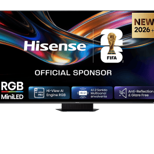 Hisense 65UR9S - Televisor Smart TV de 65" Serie UR9 RGB Mini LED con Dolby Vision IQ