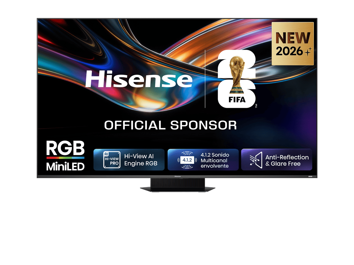 Hisense 65UR9S - Televisor Smart TV de 65" Serie UR9 RGB Mini LED con Dolby Vision IQ