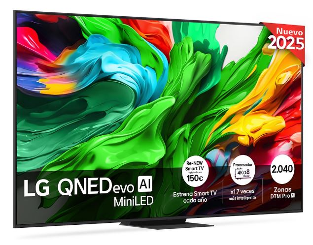 Lg 86QNED86A6A - Televisor de 86 pulgadas QNED evo MiniLED 4K - Imagen 12
