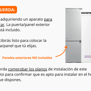 Fagor 3FIC-5550 - Frigorífico Combi Integrado 176.9x54x54cm Clase E
