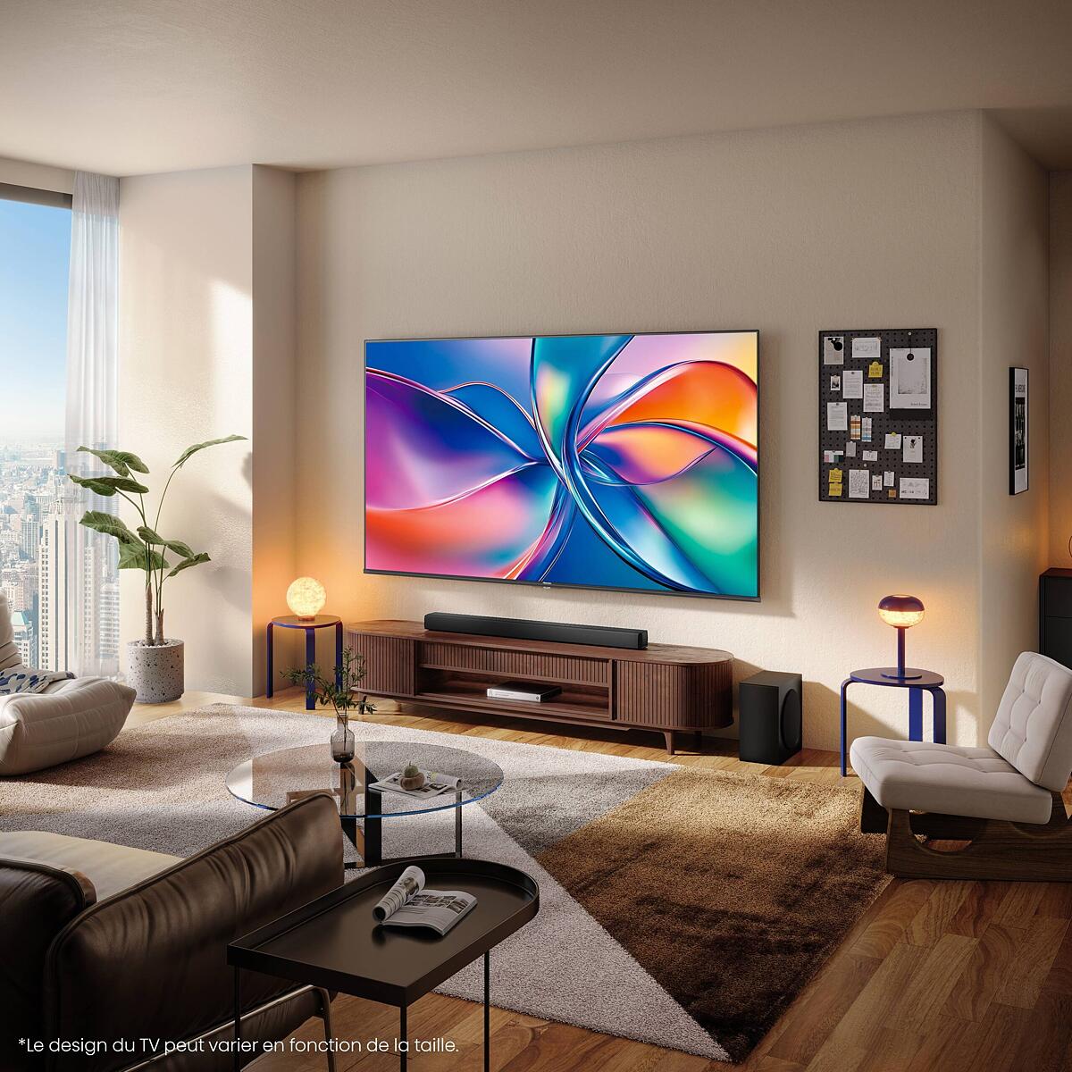 Hisense 85E7Q - Televisor de 85 pulgadas SmartTV Dolby Vision y Atmos