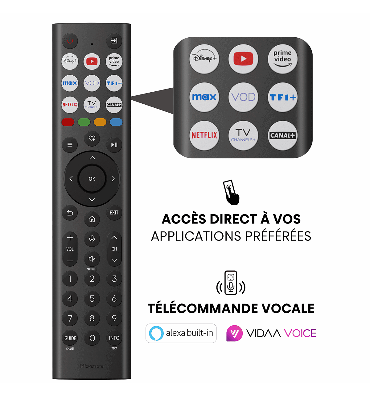 Hisense 85E7Q - Televisor de 85 pulgadas SmartTV Dolby Vision y Atmos - Imagen 8