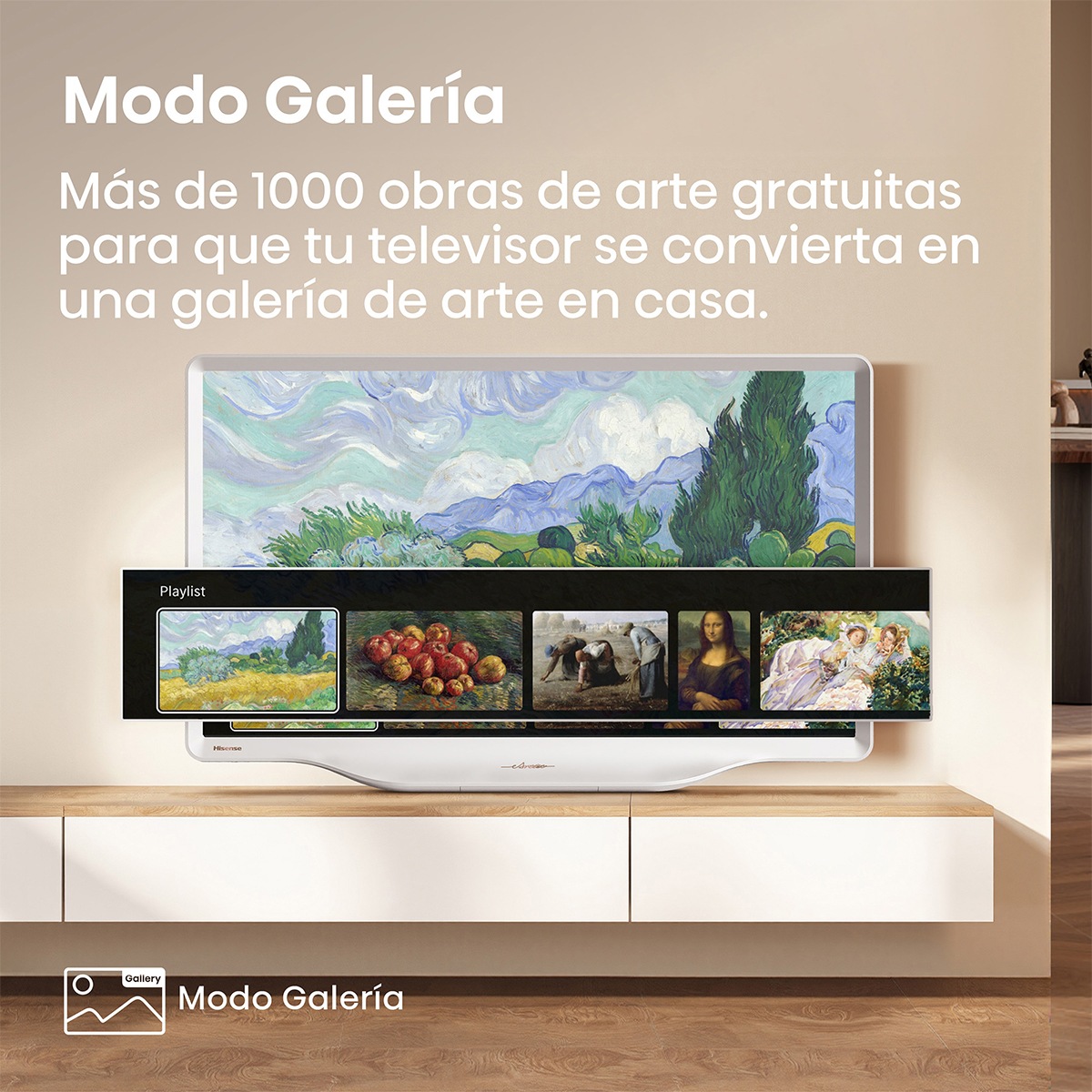 Hisense 43S5Q - Televisor QLED de 43 pulgadas Smart TV con IA Blanca - Imagen 7