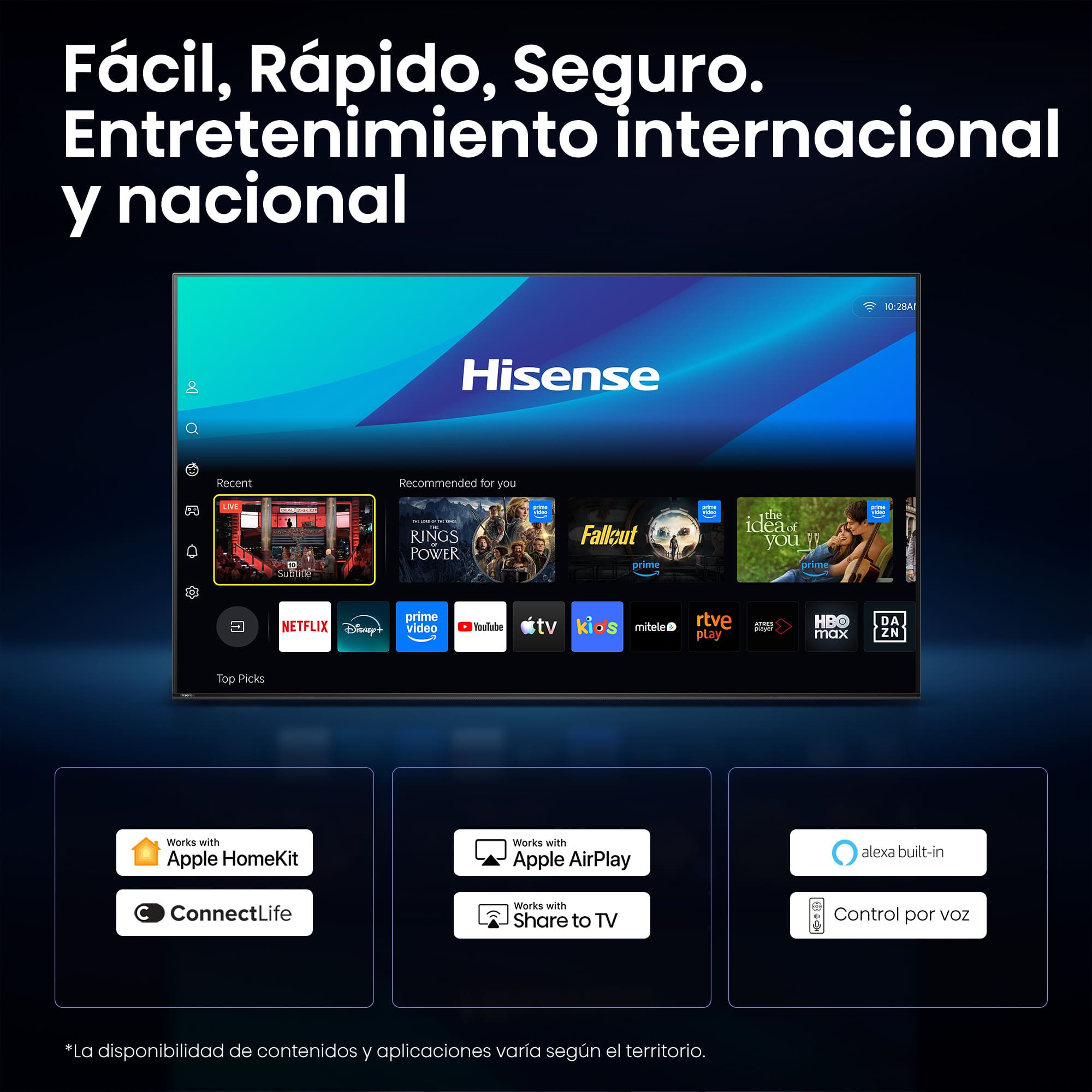Hisense 75UR8S - TV 75" RGB MiniLED UHD 4K, 180Hz Nativos y Sonido Devialet - Imagen 7