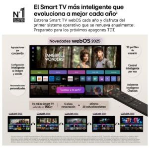 Lg OLED97G54LW - Televisor OLED de 97 pulgadas 4K webOS 25