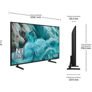 Samsung TQ55Q7FAAUXXC - Televisor QLED 55" 4K Samsung Vision AI Smart TV Quantum Dot