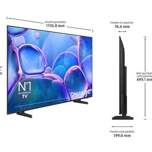 Samsung TU50U7025FKXXC - Televisor 4K de 50 pulgadas Smart TV