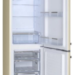 Fagor 3FFV-1855BG - Frigorífico retro en color crema 181 x 55 x 61,5 cm