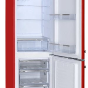 Fagor 3FFV-1855R - Frigorífico retro en color rojo 181 x 55 x 61,5 cm