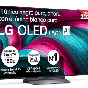 LG OLED55C54LA - Televisor Smart TV 4K OLED Evo Dolby Atmos 55"