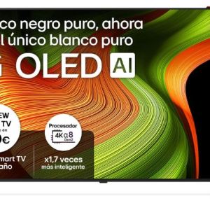 LG OLED65B56LA - Televisor Smart TV 4K OLED Procesador Inteligente a8 AI Processor 4K Gen 2 65"
