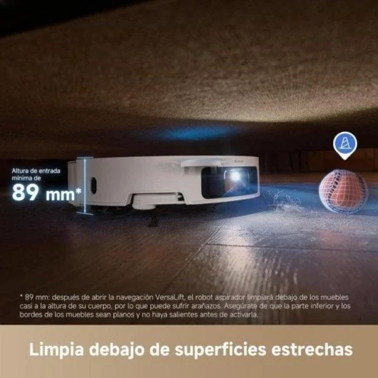 Dreame X50 Ultra Complete Robot Aspirador y Friegasuelos con Base de Vaciado Automático Blanco - Imagen 3