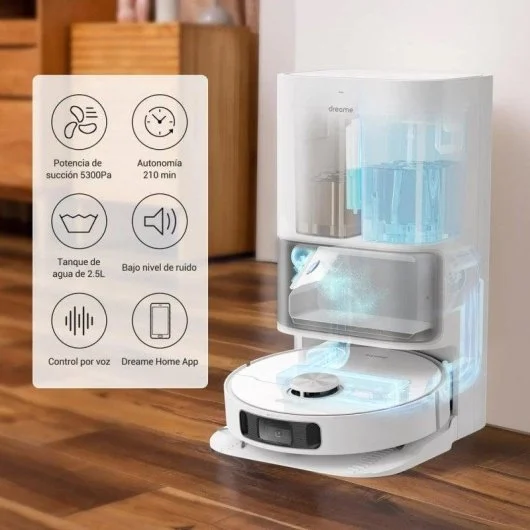 Dreame L10s Ultra Robot Aspirador + Estación de Vaciado Automático - Imagen 4