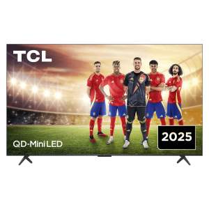 TV QD-Mini LED 65" - TCL 65C6K, 4K HDR Premium, FALD, Smart TV con Google TV, Dolby Vision IQ·Atmos, 144Hz, Wifi