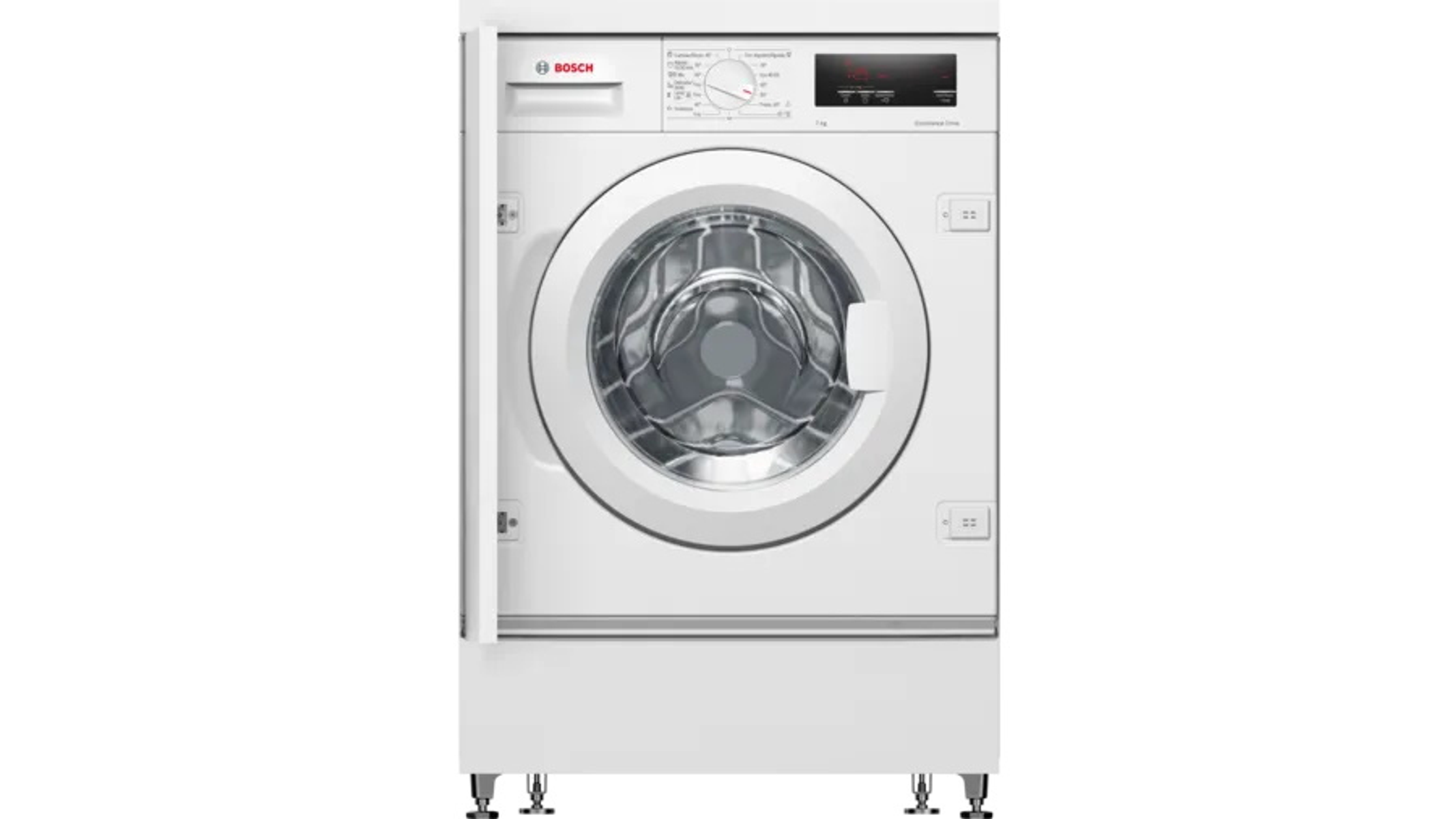 Lavadora carga frontal - BOSCH WIW24306ES, 7 kg, Blanco