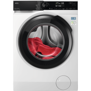 Lavadora carga frontal - AEG Serie 7000 ProSteam LFSR7304L4B, 11 kg, 1,400 rpm, Blanco