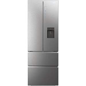 Frigorífico americano - HAIER HFW7720EWMP, No Frost, Dinámico (con ventilador), Altura 2006 mm, Capacidad 477 l, Plata