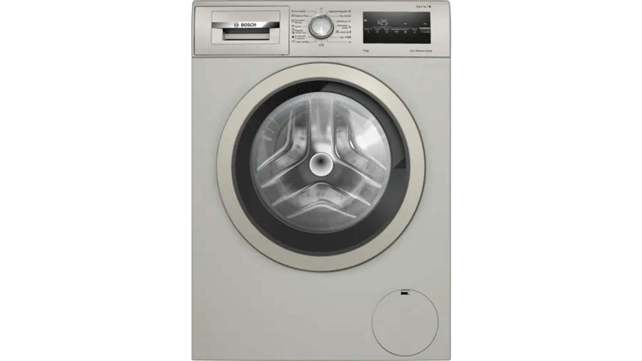 Lavadora carga frontal - BOSCH WAN2820XEP, 9 kg, 11 programas, Inox