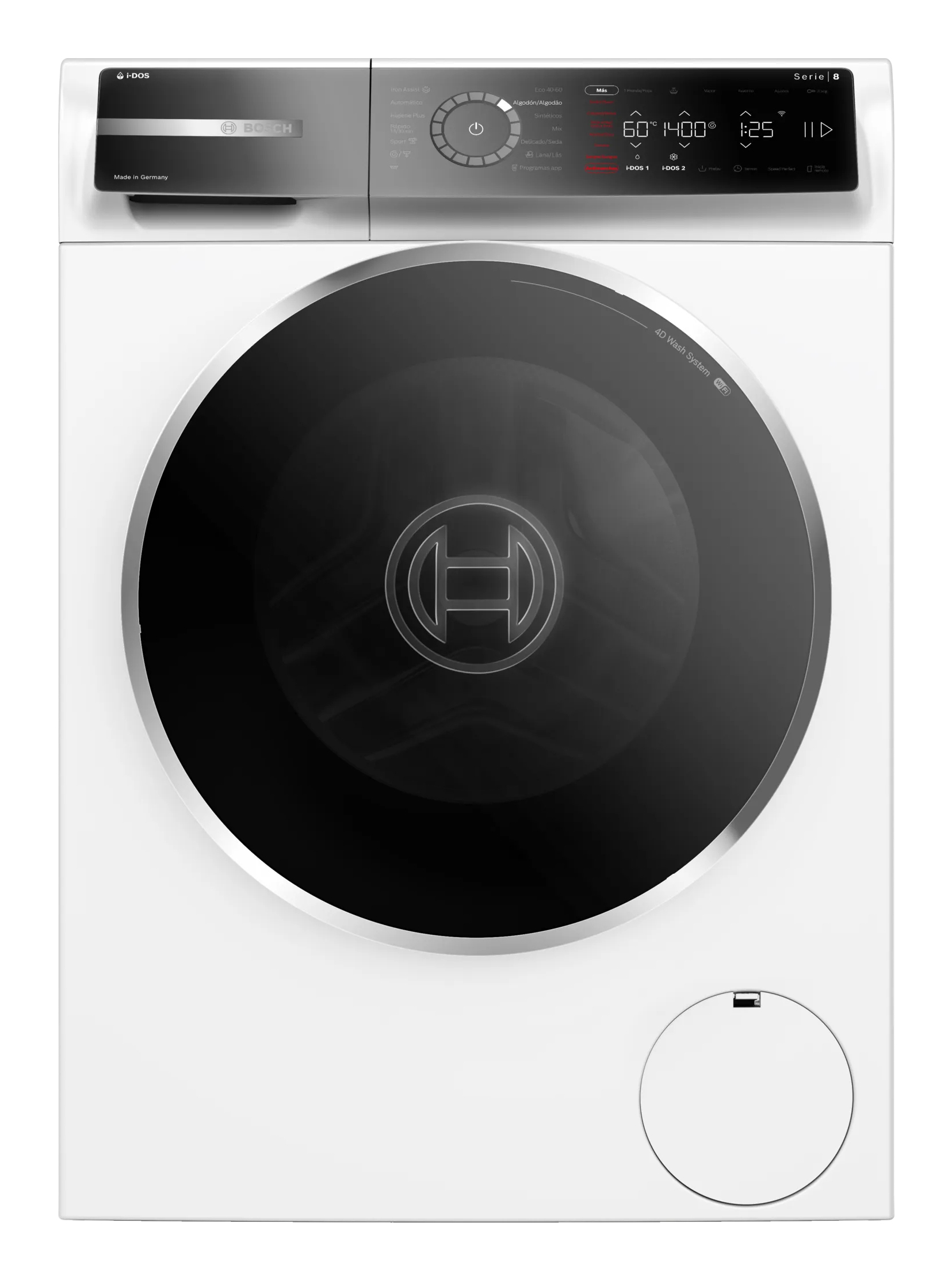 Lavadora carga frontal - BOSCH WGB254A1ES, 10 kg, 20 programas, Blanco