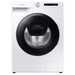 Lavadora carga frontal - SAMSUNG WW90T554DAW/S3, 9 kg, 19 programas, Blanco