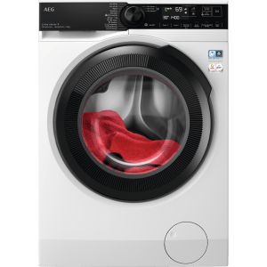 Lavadora carga frontal - AEG Serie 7000 ProSteam LFR7394O4Q, 9 kg, 1,400 rpm, Blanco