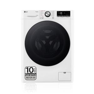 Lavadora secadora - LG F4DR7011AGW, 11 kg + 6 kg, Blanco