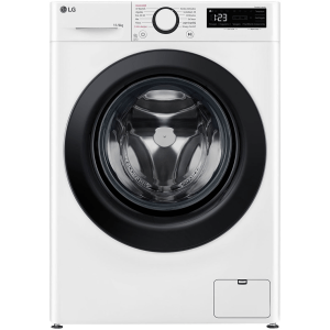 Lavadora secadora - LG F4DR5011S6W, 11 kg + 6 kg, Blanco