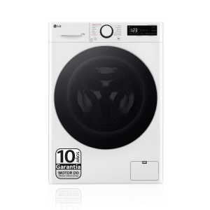 Lavadora secadora - LG F4DR6009A1W, 9 kg + 6 kg, Blanco