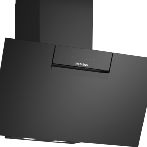 Campana decorativa - SIEMENS LC87KFN60, 4 velocidades, 431 m³/h, 790 mm, Negro