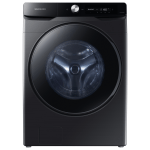 Lavadora carga frontal - SAMSUNG Series 10 WF20DG8650BVU1, 20 kg, 18 programas, Negro