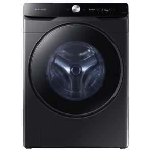 Lavadora carga frontal - SAMSUNG Series 10 WF20DG8650BVU1, 20 kg, 18 programas, Negro