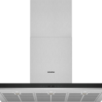 Campana decorativa - SIEMENS LC98BIP50, 3 velocidades, 790 m³/h, 898 mm, Inox