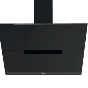 Campana Decorativa - HAIER HADG9CS46BWI, 5 velocidades, 589 m³/h, 900 mm, Negro