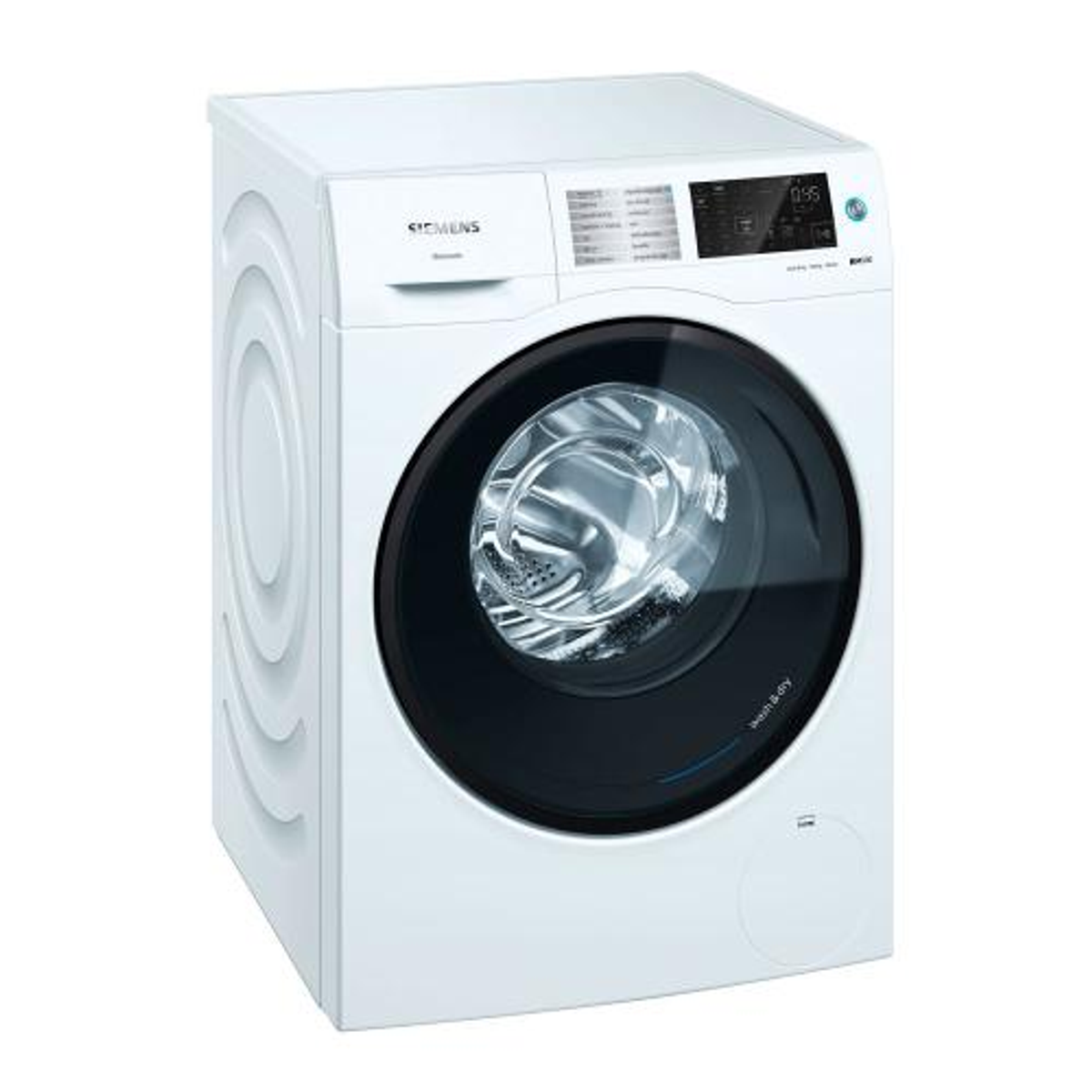 Lavadora secadora - SIEMENS iQ500 WD4HU541ES, 10 kg + 6 kg, Blanco