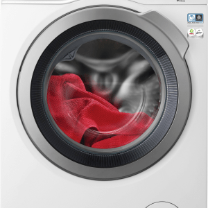 Lavadora carga frontal - AEG L7FEE942Q, 9 kg, 1400 rpm, 10 programas, Blanco