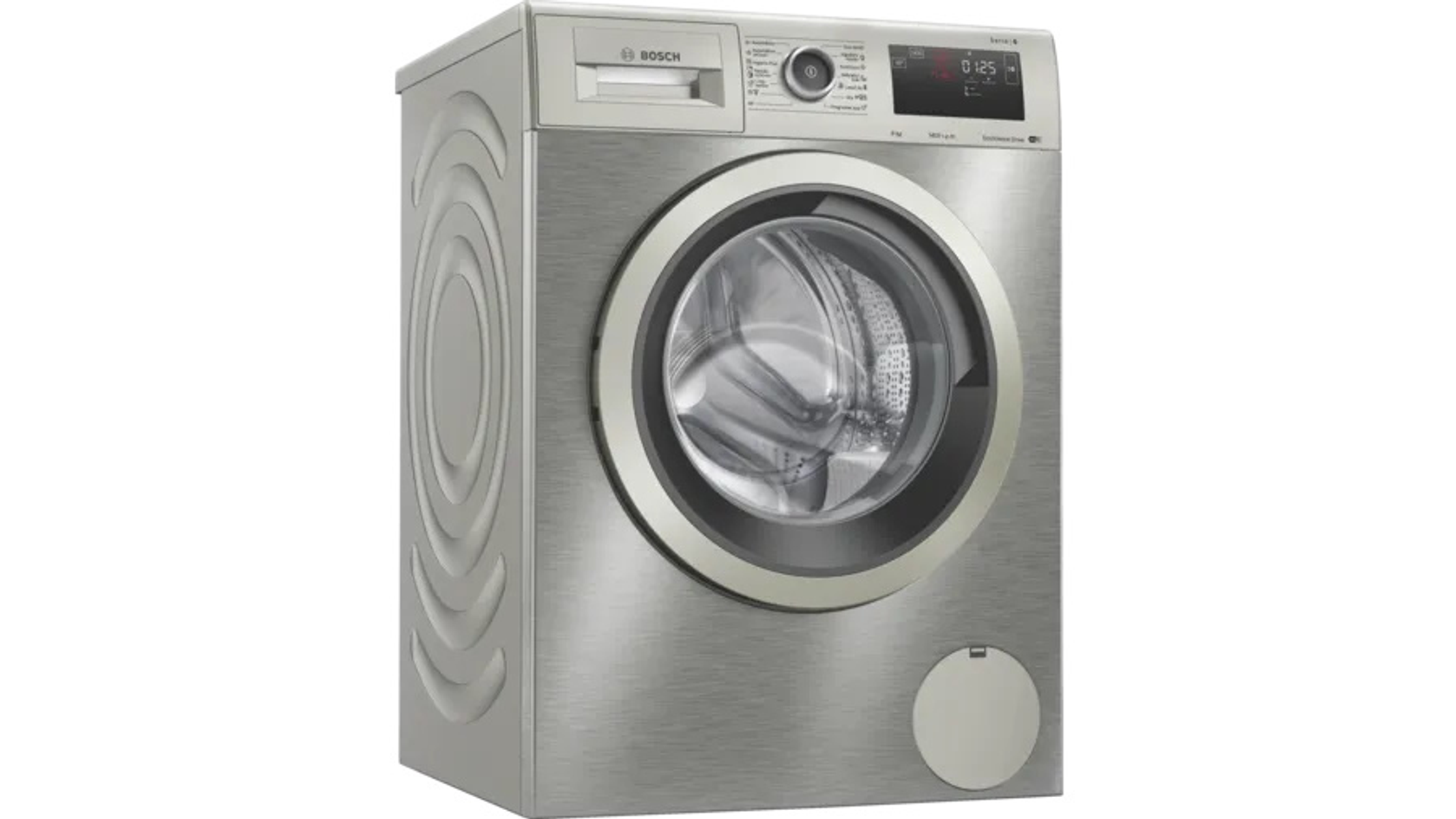 Lavadora carga frontal - BOSCH BOSWAU28PHSES, 9 kg, Inox