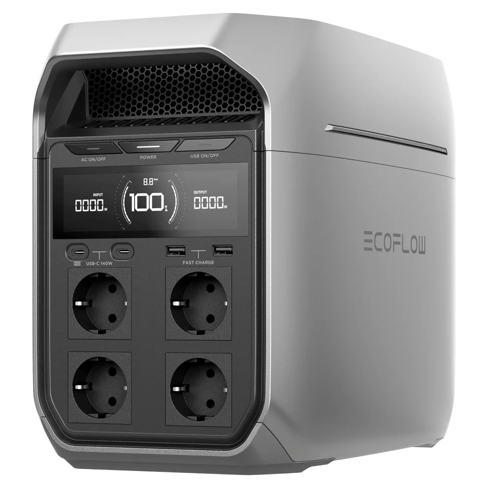 EcoFlow Delta 3 Plus - Batería Estación de energía Portátil - 1800W - 1024 Wh/51.2V