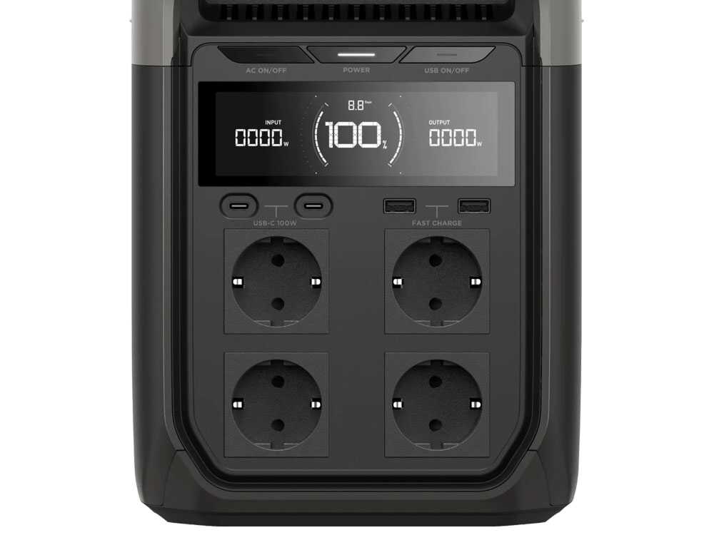 EcoFlow Delta 3 Plus - Batería Estación de energía Portátil - 1800W - 1024 Wh/51.2V - Imagen 14