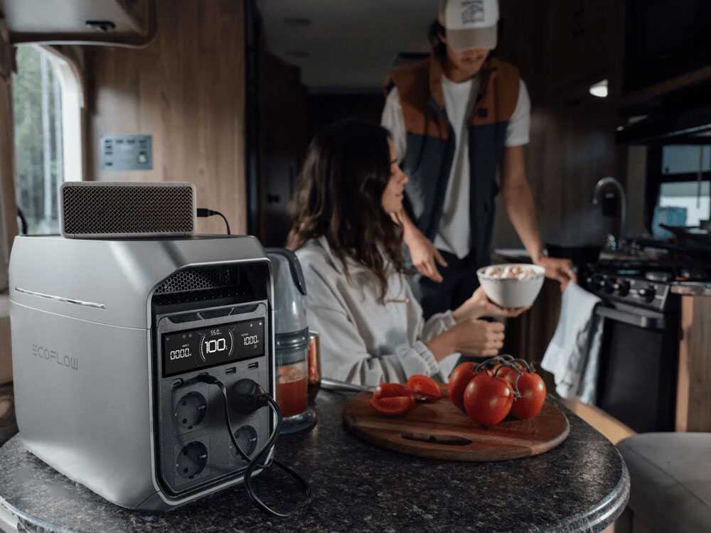 EcoFlow Delta 3 Plus - Batería Estación de energía Portátil - 1800W - 1024 Wh/51.2V - Imagen 3
