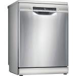 Lavavajillas - Bosch SMS4EKI06E, Serie 4, 13 servicios, 6 programas , 60 cm, Home Connect, Silence Plus, Acero antihuellas