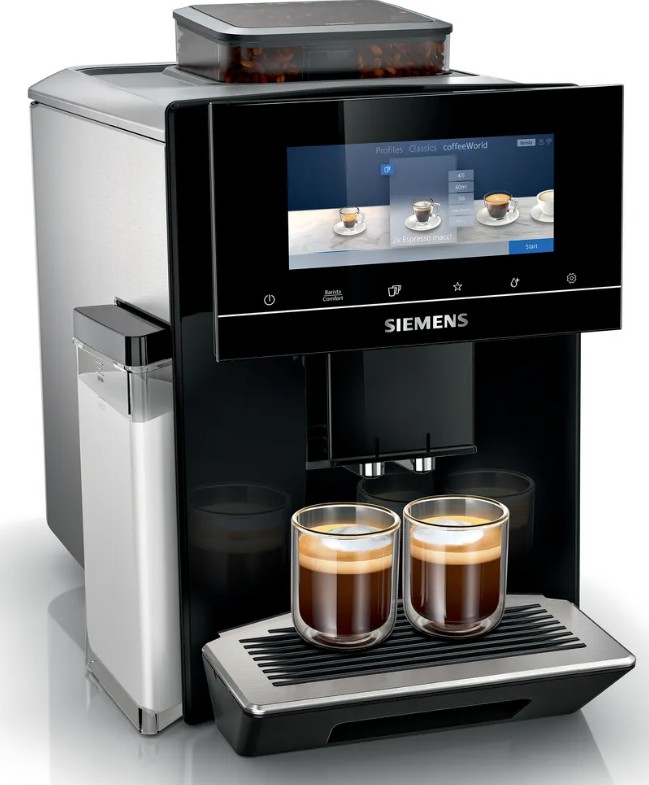 Siemens TQ903R09, cafetera superautomática, EQ900, negro, depósito de agua extraíble