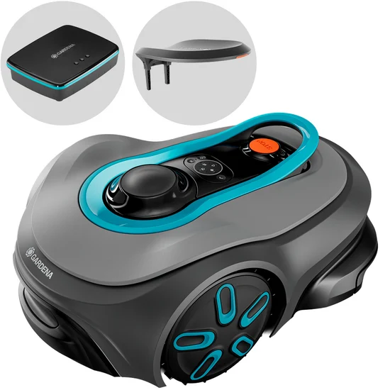 Gardena Smart SILENO Free 1200 - Robot cortacésped - Gestión con Gardena Smart App - Sin instalación